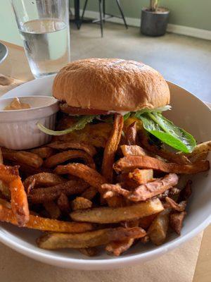 Sweet potato burger