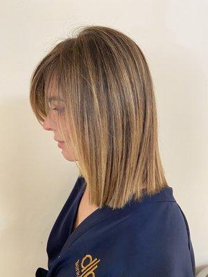 Haircut and color by Jessica Barrow