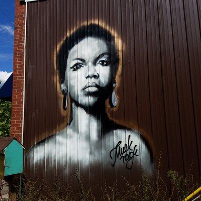 Nina Simone by Jules MuckRock Muck 2019