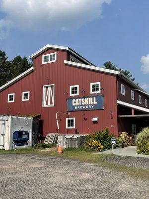 Catskill brewery. I got the night shine black lager and it's delicious