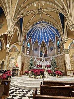 The altar of the Basilica of Saint Andrew.