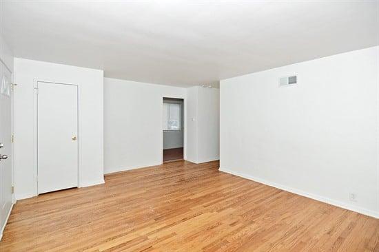 Gorgeous hardwood floors throughout the home showcase the quality of the unit