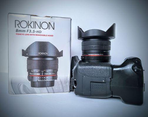 Elite Brands Products Rokinon 8mm F3.5 HD Fisheye Lenses are terrific!