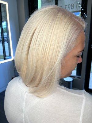 Platinum blonde Bob