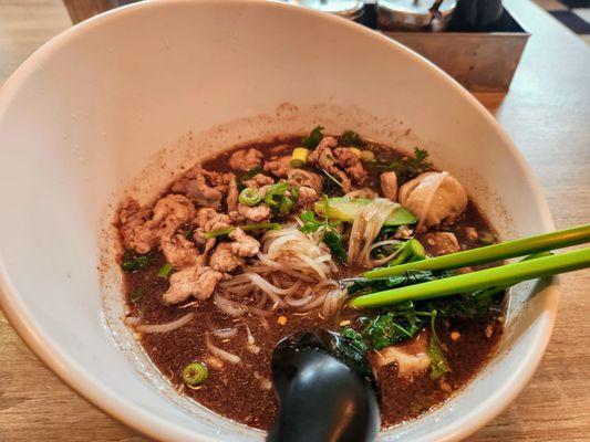 BOAT NOODLE SOUP. BEST THAI DISH EVER