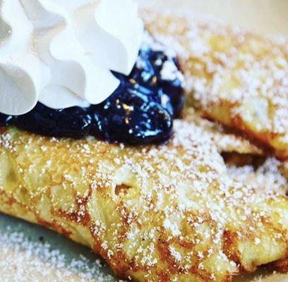 Blueberry Crepes