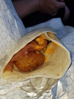 El Diablo Breakfast Burrito