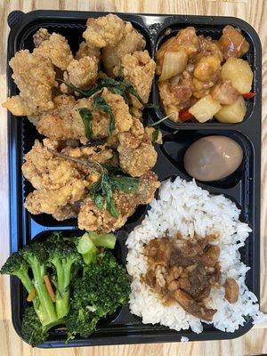 #R4. Popcorn Chicken Bento