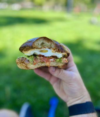 Egg, Tomato, Avocado, and Cheese