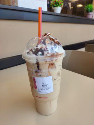 Large Iced Original Cake Batter Latte