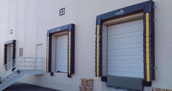 We do loading dock doors and accessories too.