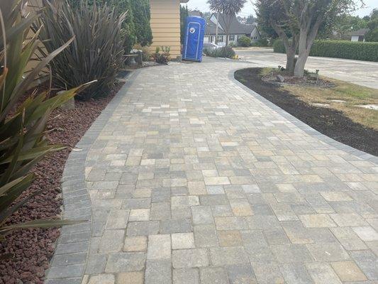 Paver Driveway