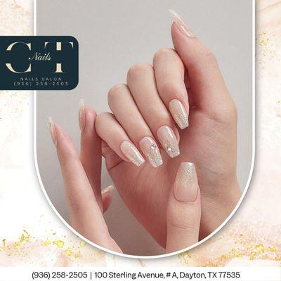 Beautiful nails are just an appointment away!  
Discover our range of stunning nail designs at C-T nails. Book now!