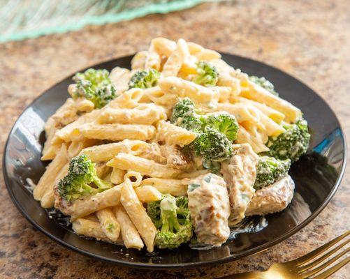 Chicken, Pasta and Broccoli