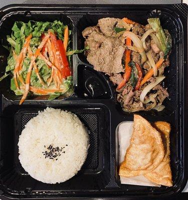 Takeout Bulgogi Bento Box