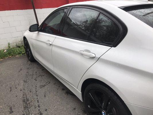 2015 BMW 3 series  3 stage paint completed