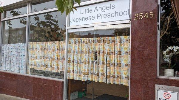 Little Angels Japanese Preschool entrance