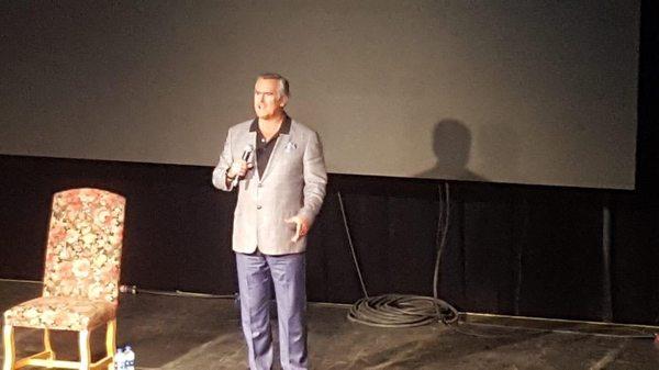 Bruce Campbell,...the man, the myth, the legend! Hail to the king baby!!