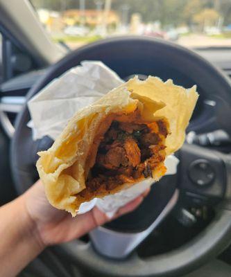 Adobada burrito ($9.99):  decent size, gone are the days of the large burritos. The adobada was tasty and juicy, 9/10!