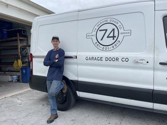 74 Garage Door