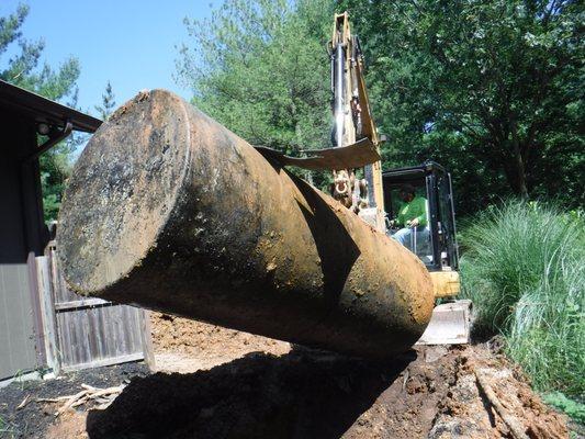 Heating Oil Tank Removal