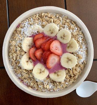 Pitaya (dragon fruit) bowl