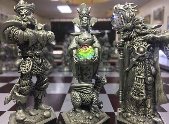 Collectors Fantasy of the Crystal Chess Set