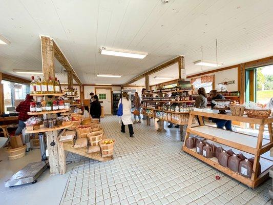 Inside shop/barn