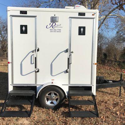 Two Stall Restroom Trailer