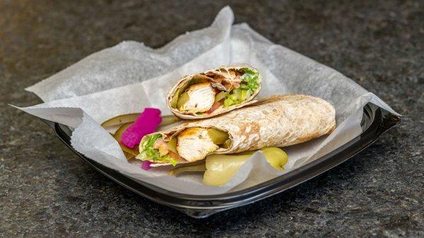 Chicken Kabob Wrap