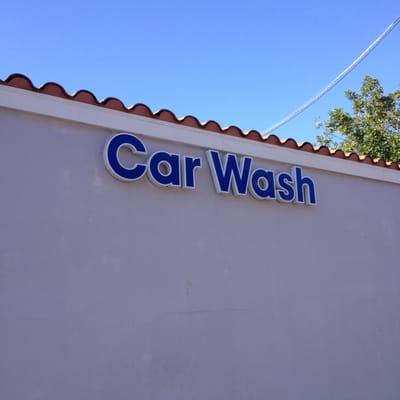 Car wash here!