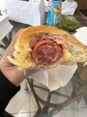 Meat lover's kolache