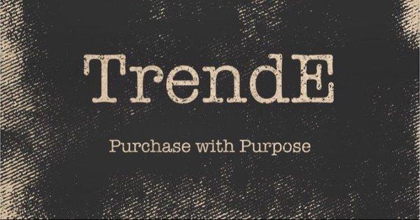 When you shop at TrendE, they donate a portion of profits to a local non-profit. Shop here & you "purchase with purpose"