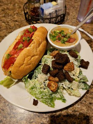 Shrimp poboy