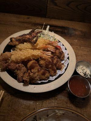 Karaage sampler