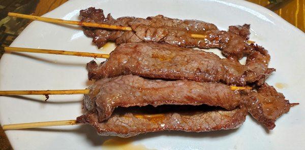 Bbq Beef Skewers