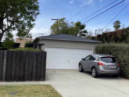 Garage roof