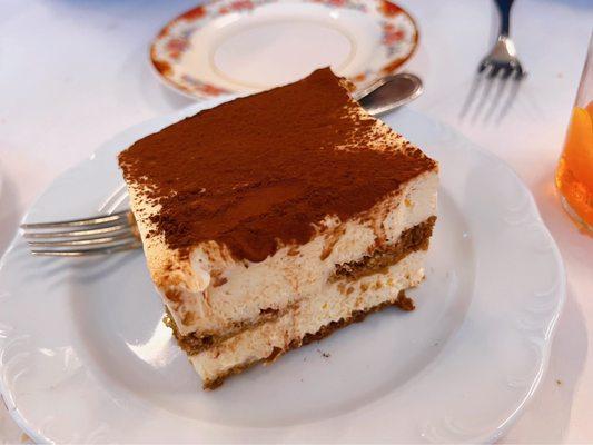 Tiramisu - super delicious! the flavor of cacao powder and espresso was so extraordinary