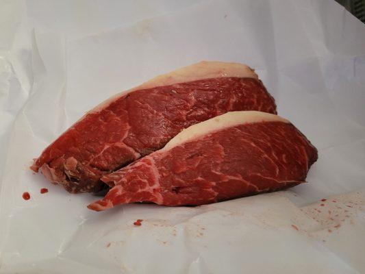 Picahna steak cut, usually only found in Brazilian steakhouses.