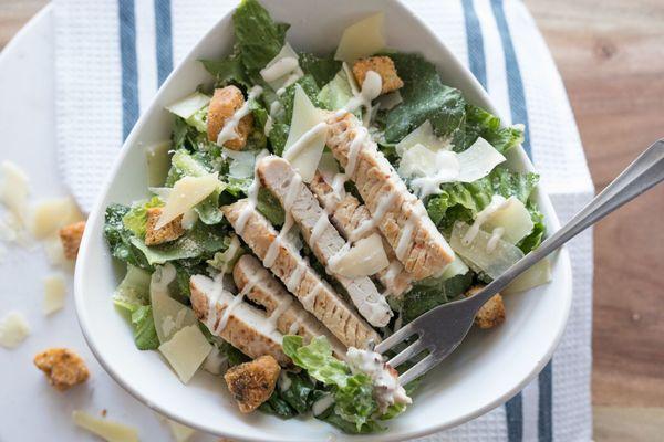 Caesar Salad with Grilled Chicken