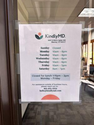 Office hours at KindlyMD