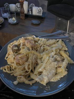 Split plate - Carbonara and Provencal