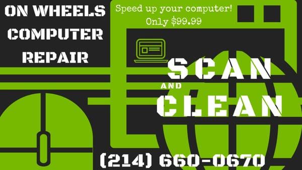 Scan & Clean your computer to get rid of viruses and malware. Optimize your system for speed!