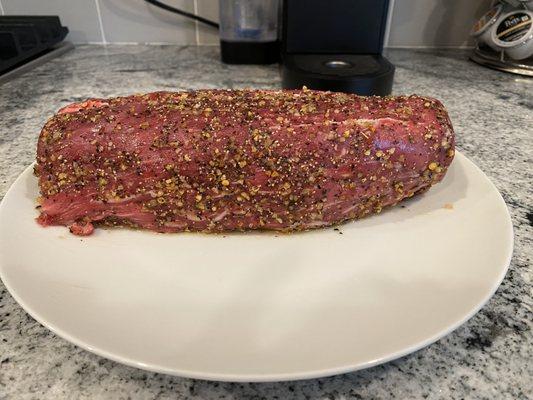 3Lb beef tenderloin