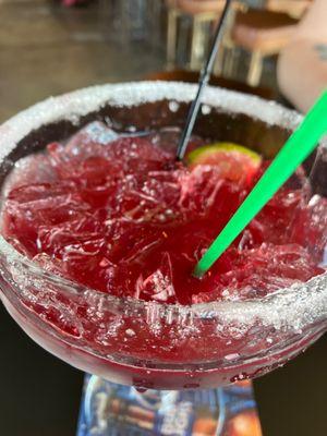 Blackberry margarita so good