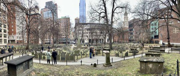 Granary Burying Ground Pano