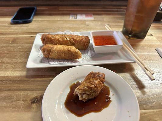 Egg roll chicken