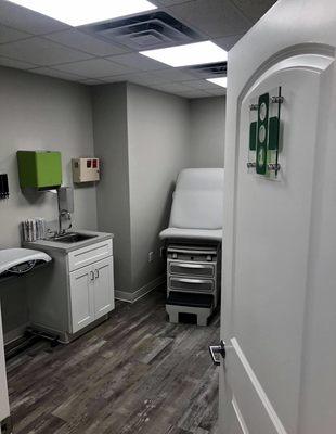 Patient exam room