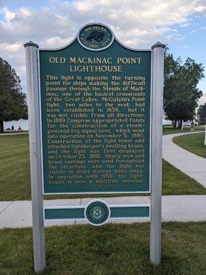 Old Mackinac Point Lighthouse, Mackinaw City