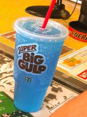 Blue Raspberry Big Gulp!